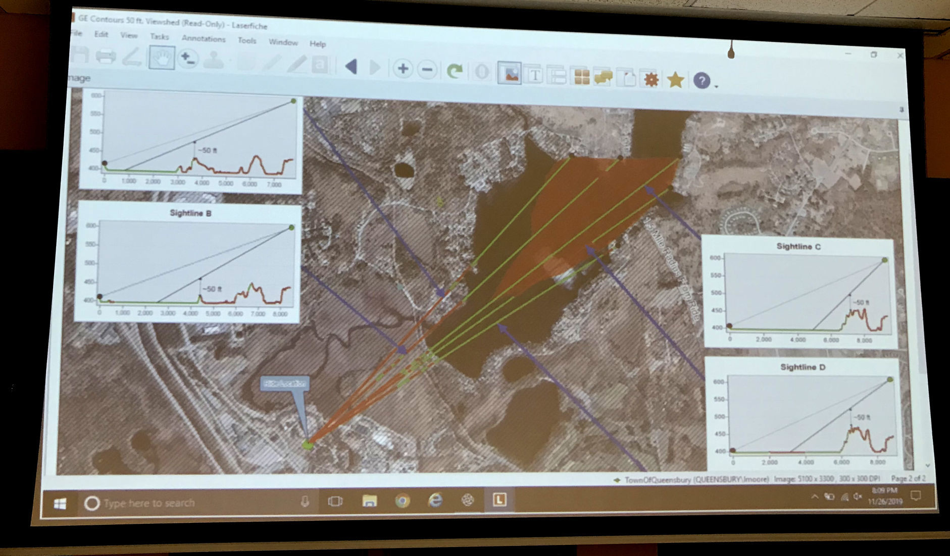 Estimating visual impacts